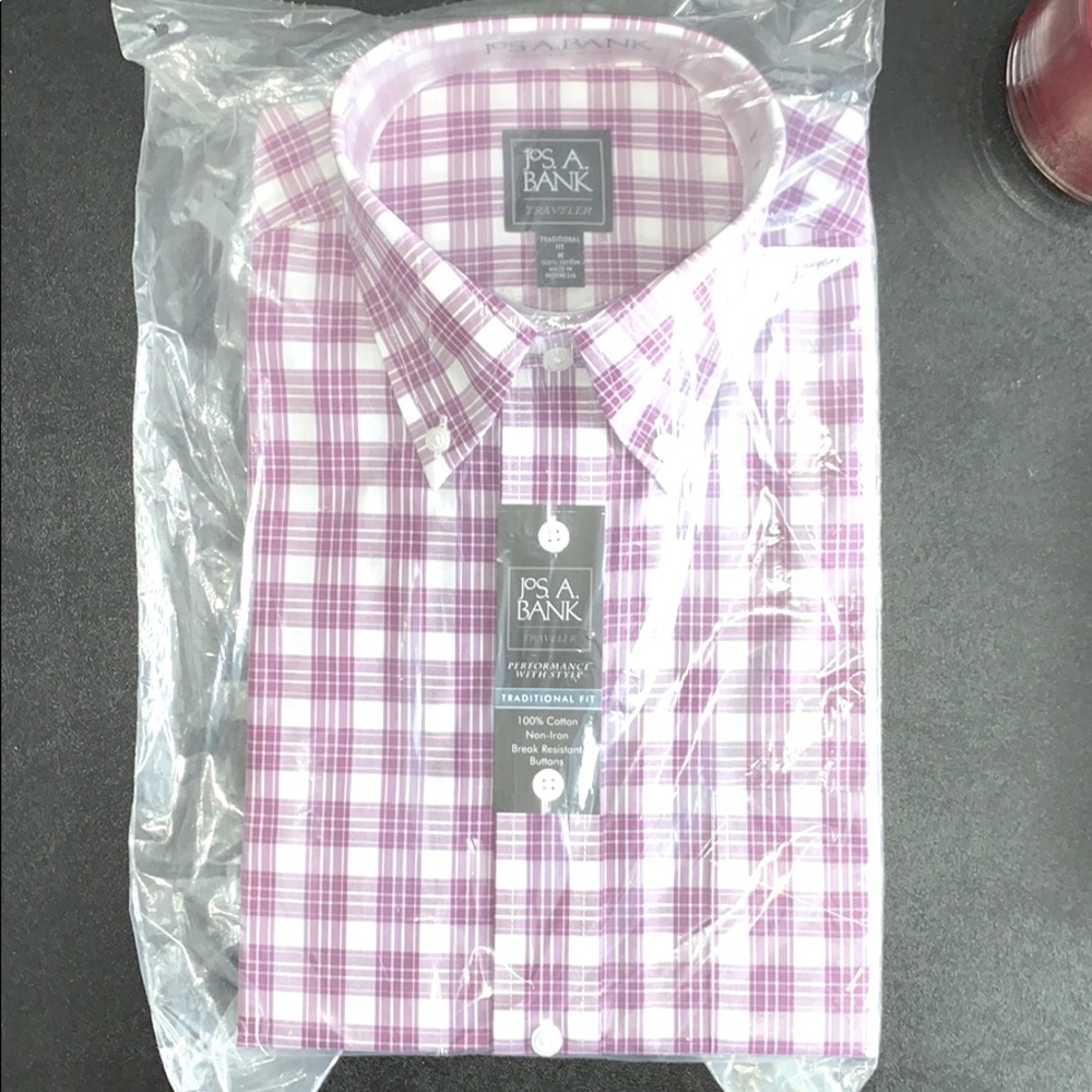 Jos. A. Bank traditional fit dress shirt